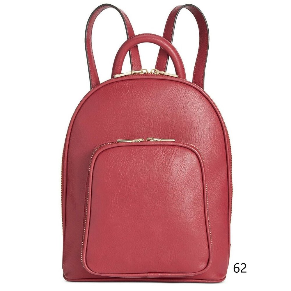 INC Farahh Red Backpack Small